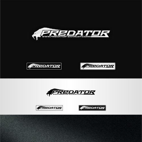 Aggressive Logo Design for an Motorcycle Exhaust (Predator) Design by Anta Design