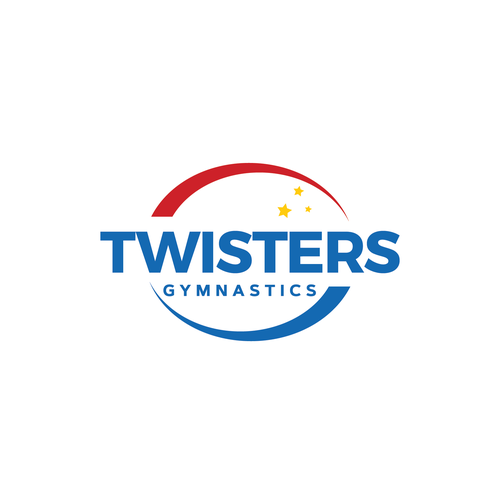 Twister Gymnastics Logo Rebrand - Modern, Exciting, Clean Logo Update for Kids Gymnastics Facility Design by Vinzsign™