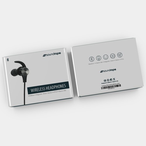 Bold Box for Wireless Headphones Design por — P R E M I U M —