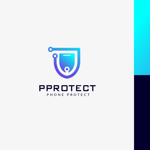 PPROTECT (Phone protect logo) (mobile cases and screen protectors) Design by M.G. designs