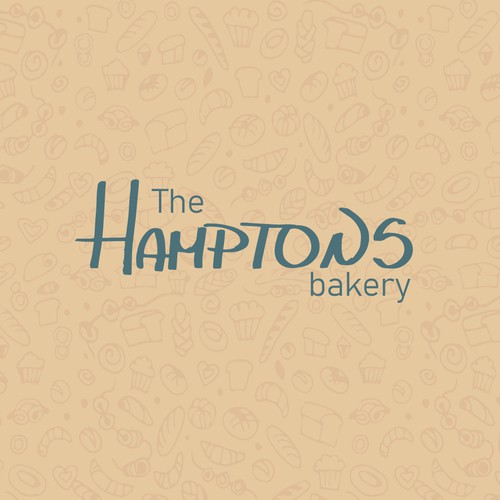 The Hamptons Bakery Logo Design by Logonis Design