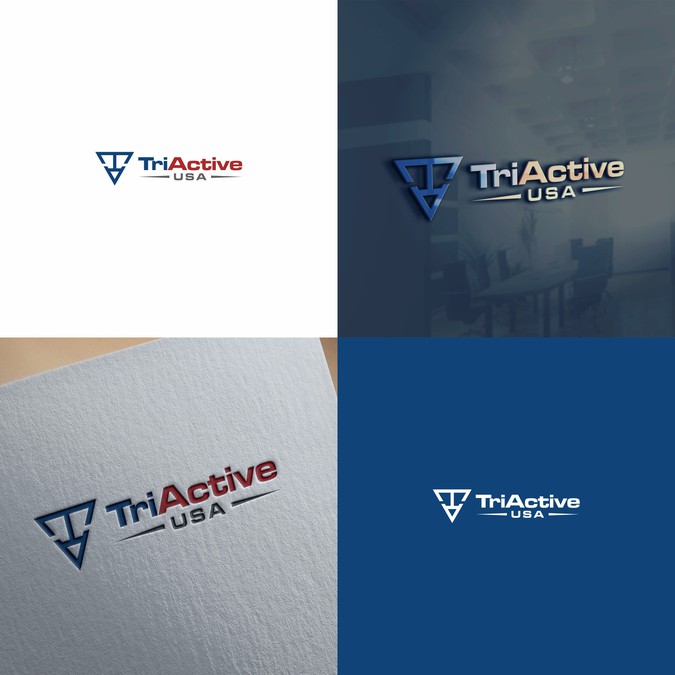 Design a creative logo for TriActive USA Outdoor Fitness Equipment ...