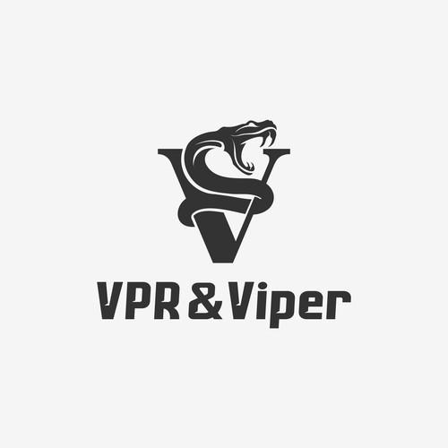 Viper Logo  -  VPR logo Design by InfiniDesign