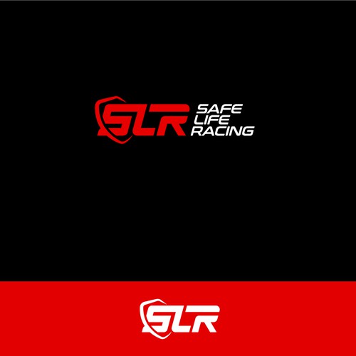 Logo Redesign for Safe Life Racing!  A manufacturer of auto racing safety equipment. Design by DOCE Creative Studio