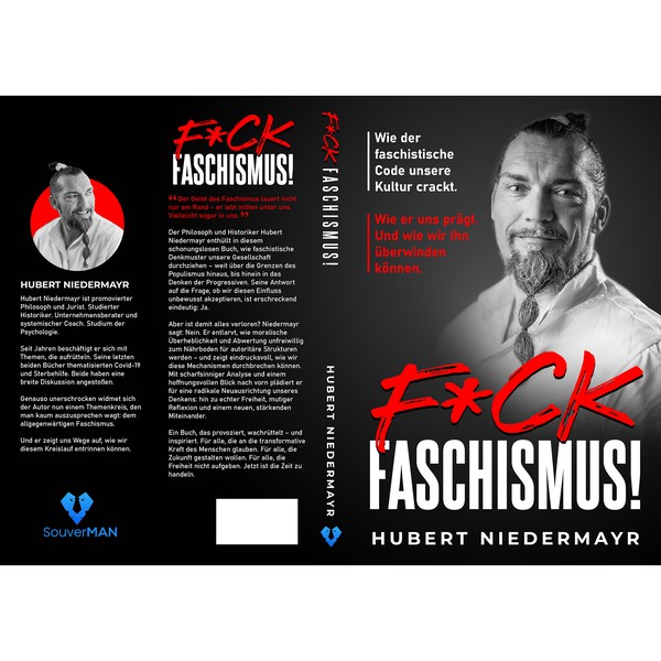 Provocative non-fiction Book Cover Design