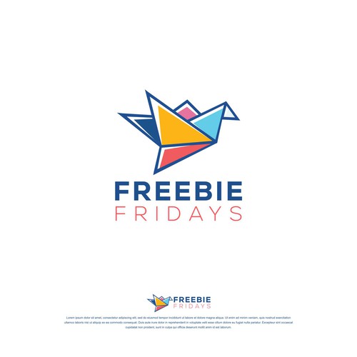 Freebie Fridays - Fun Modern Logo that grabs attention! :) Design réalisé par lrasyid88