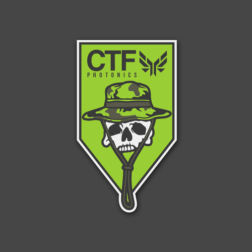 Full Artistic Night Vision Laser Sticker Freedom Source Files Provided Easy Money Design by iamyuan