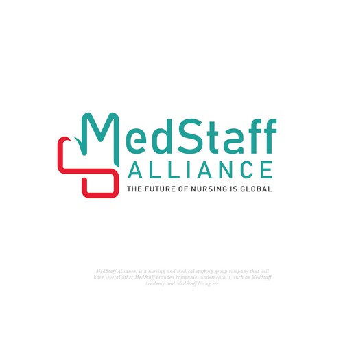 MedStaff Alliance - Logo Design by Antsign