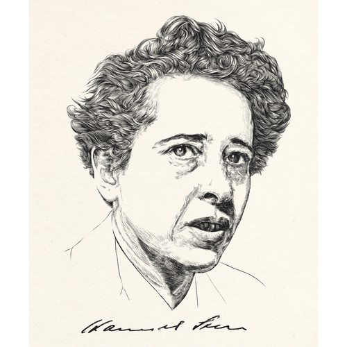 Hannah Arendt illustriert Design por mmmoaaa_