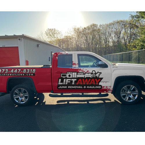 Cool Truck Wrap for Junk Removal Business Design by dnite
