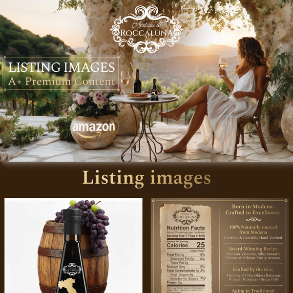  Balsamic Vinegar of Modena | Amazon A+ Premium