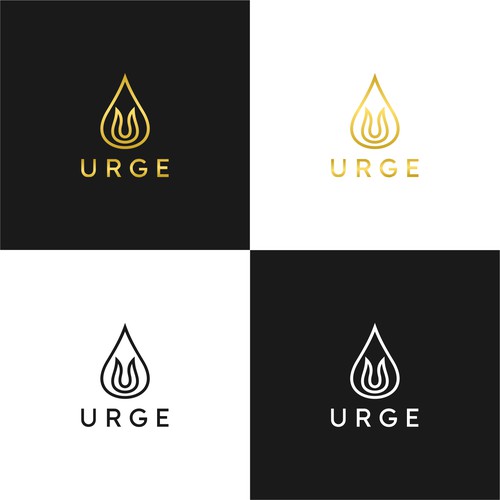 URGE logo design Design by Caddsen