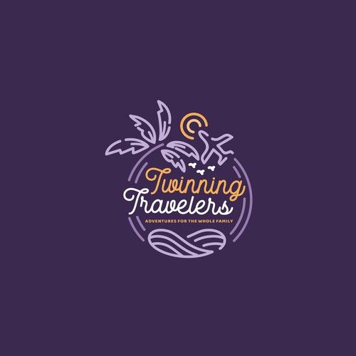 A Fun Travel Blog Logo Contest To Help Our Family Get Started Design by puterinaa