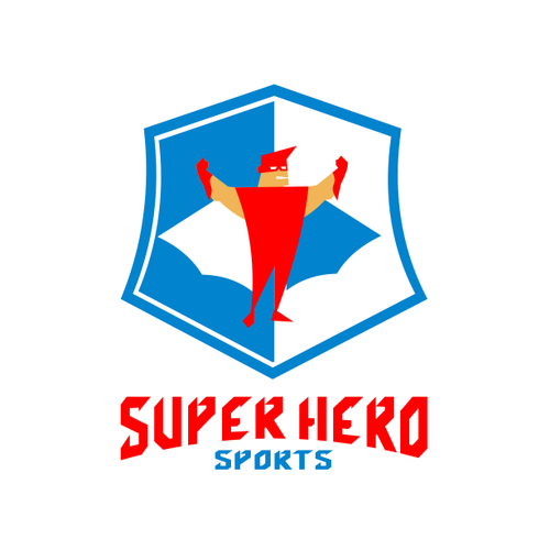 logo for super hero sports leagues デザイン by innovates