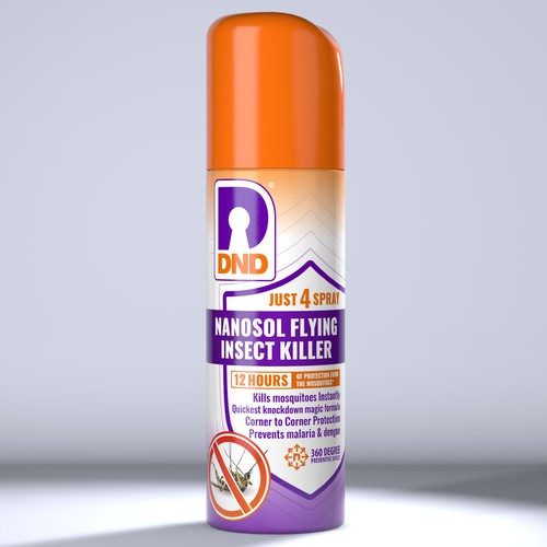 Design a standout label for a Super Effective Insect Killer Spray Design by P.D.S.