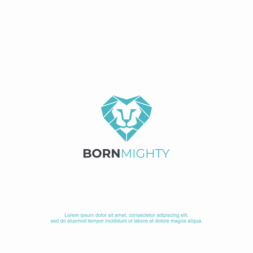 Bring “Born Mighty” Logo and Social To The Masses! Design by BALAKOSA std