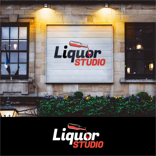 Liquor Studio -  Liquor Retail store Brand -  Upscale retail store Design by Beauty Studio