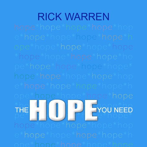 Design Rick Warren's New Book Cover Diseño de gishelle23