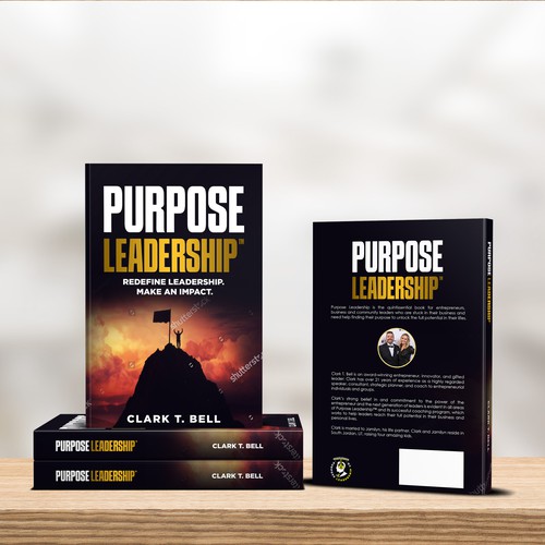 Purpose Leadership Book Cover Design by T.Primada