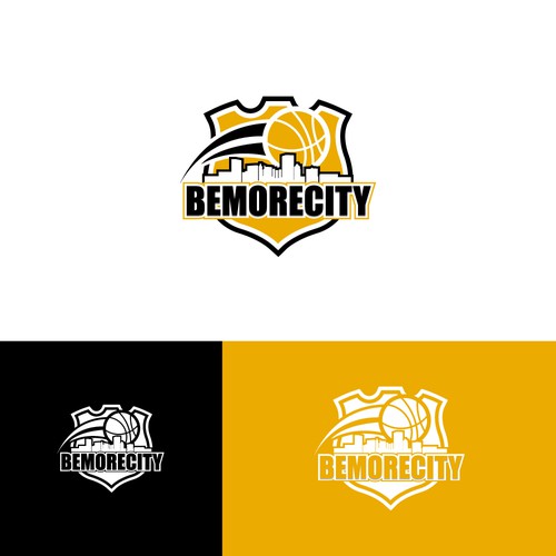Basketball Logo for Team 'BeMoreCity' - Your Winning Logo Featured on Major Sports Network Design von Web Hub Solution