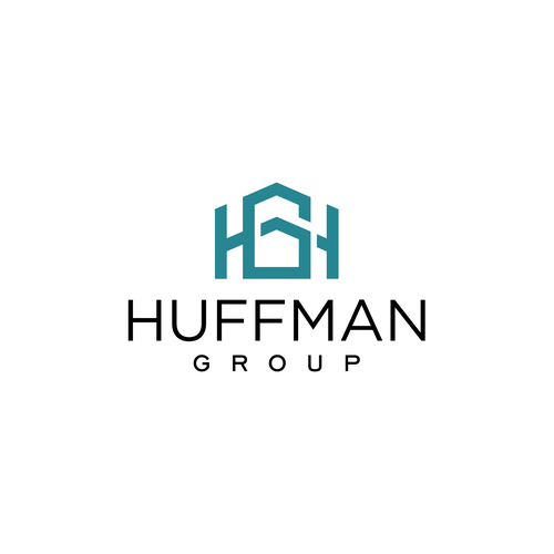 Huffman Group Logo Design by Lita Young