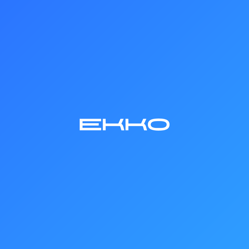 SIMPLE LOGO - ekko Letters then dm after Design by GIRMEN