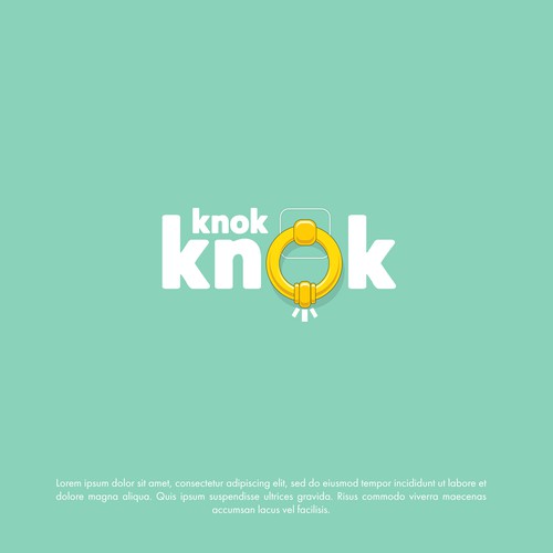 New Social Property Search App Logo NEEDED! Knok Knok Design von Nassim Ahmadi