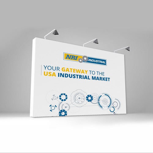 Design a banner for an automation exhibition Design von 123Graphics