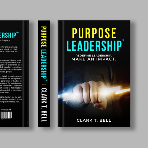 Purpose Leadership Book Cover Design by H_IMAM