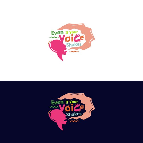 Fun Creative Logo for Empowering Mental Health Blog (speaking up, end silence, advocating 4 justice) Réalisé par fiqrez