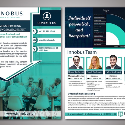 Brochure contest entry by Alps Range