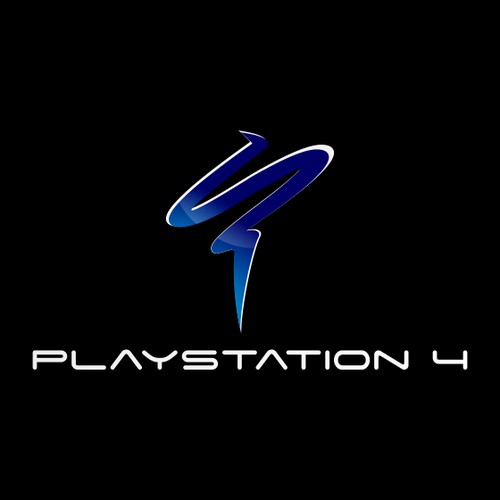 Community Contest: Create the logo for the PlayStation 4. Winner receives $500! デザイン by SkyAce Design Studio