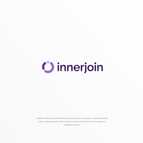Bespoke software development company logo - InnerJoin Design by R.one