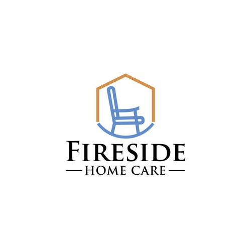 Fireside Home Care Logo Réalisé par Web Hub Solution