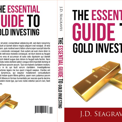 The Essential Guide to Gold Investing Book Cover Design by be ok