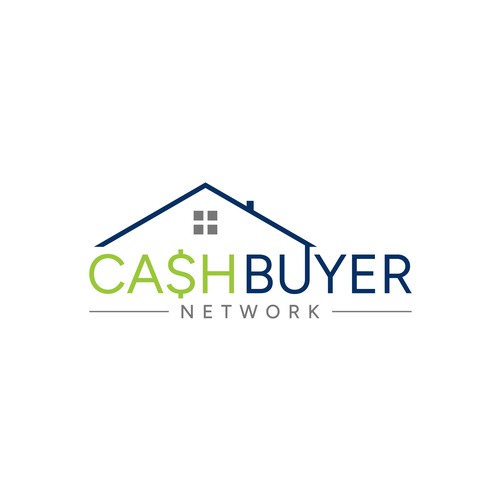 Cash Buyer Network -- Logo Design Design by Md. Faruk ✅