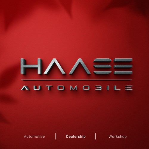 Designs HAASE logo with additive "Automobile" Logo & brand identity