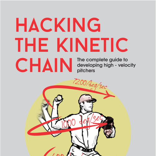 Create a Book Cover for a Baseball Pitching Velocity Book! Design by Orbovic
