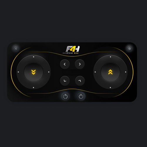 App for a window cleaning drone Design by Bhargav Talaviya