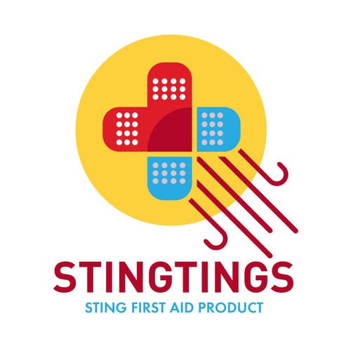 Logo for Jellyfish Sting First Aid Product Design by ifux