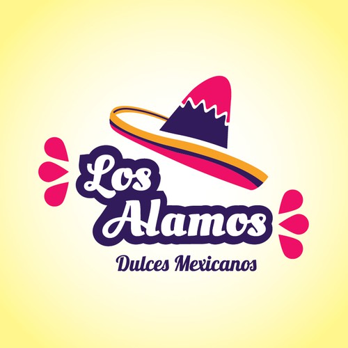 Logo for a mexican candy producer in the United States Design by Gigi Castropino