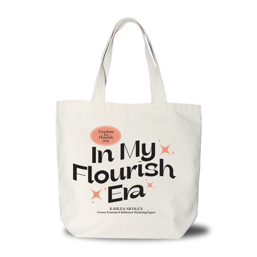 Tote bag design for an in-person event in Florida! Réalisé par sofie_qaulan