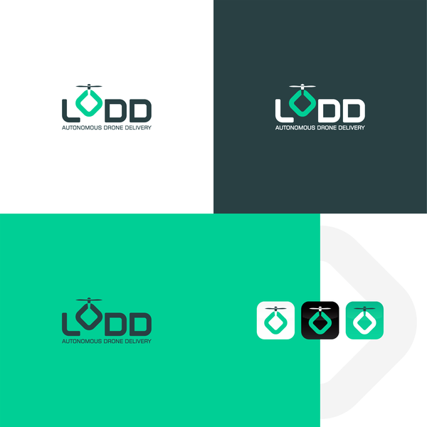Logo for LODD Autonomous drone delivery