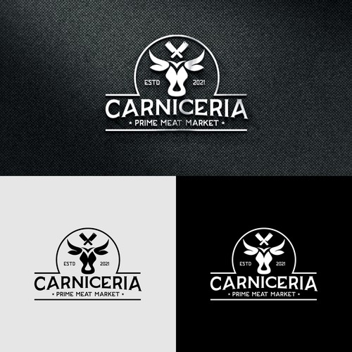 Meat Market Logo ASAP Design by Web Hub Solution