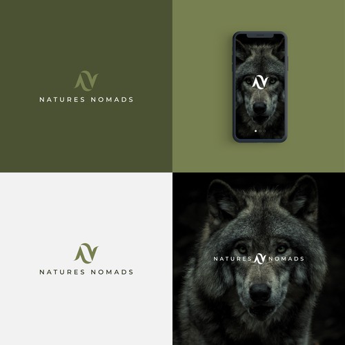 Natures Nomads new company identity Design by thetamlika®