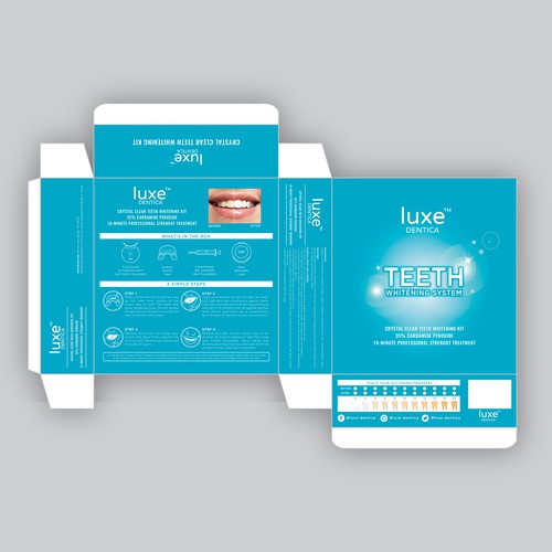 Teeth whitening packaging Design by emmafoo