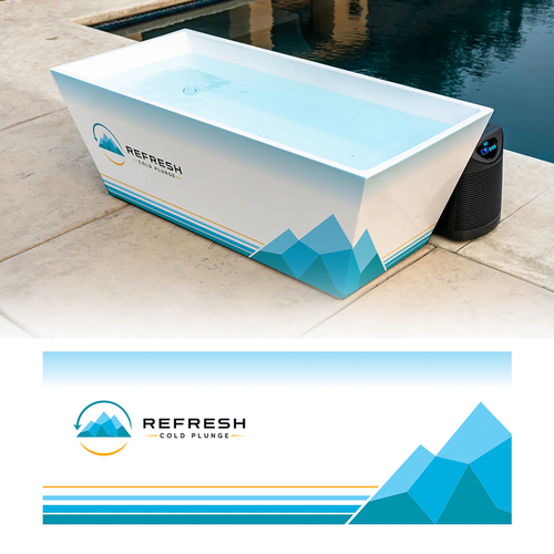 Cold Plunge Ice Bath Tub Design by TypeF Design