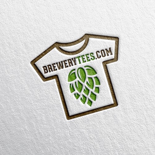 Logo design for my new site, brewerytees.com! Réalisé par Boaprint