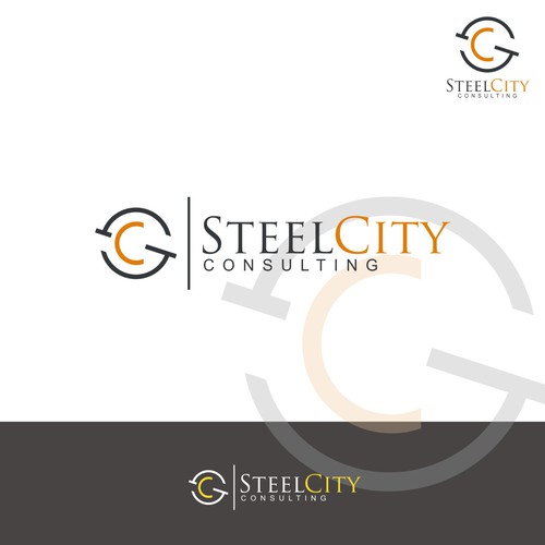 Create a sharp strong logo for Steel City Consulting! Logo & business