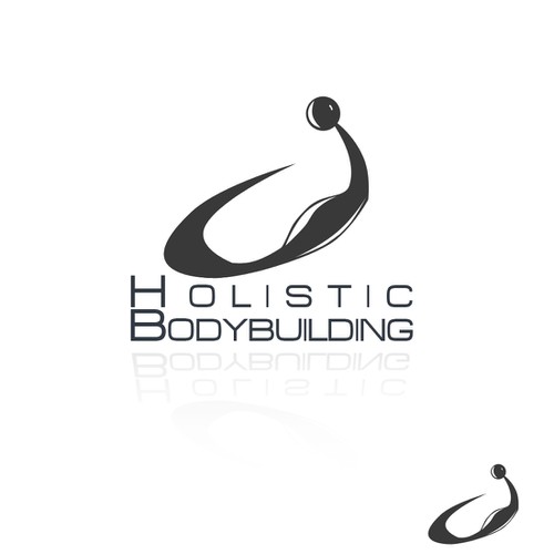 Simple Bodybuilding Logo Design por vision 22